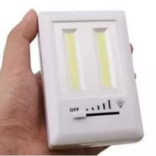 Luminaria LED Usar Pilha palito Luminária parede com ima adesivo luz pra armario corredor