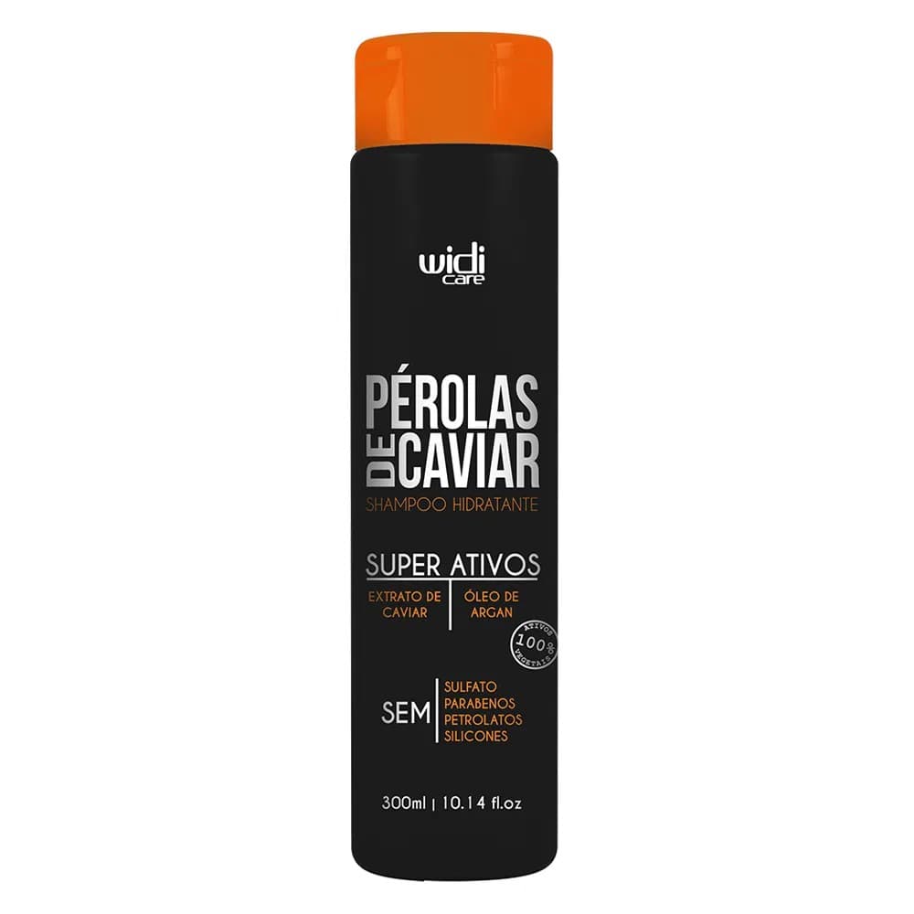 Pérolas de Caviar Shampoo Hidratante 300ml Widi Care