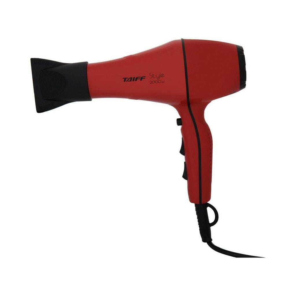 SECADOR DE CABELO PROFISSIONAL TAIFF STYLE 2000W RED - 127V