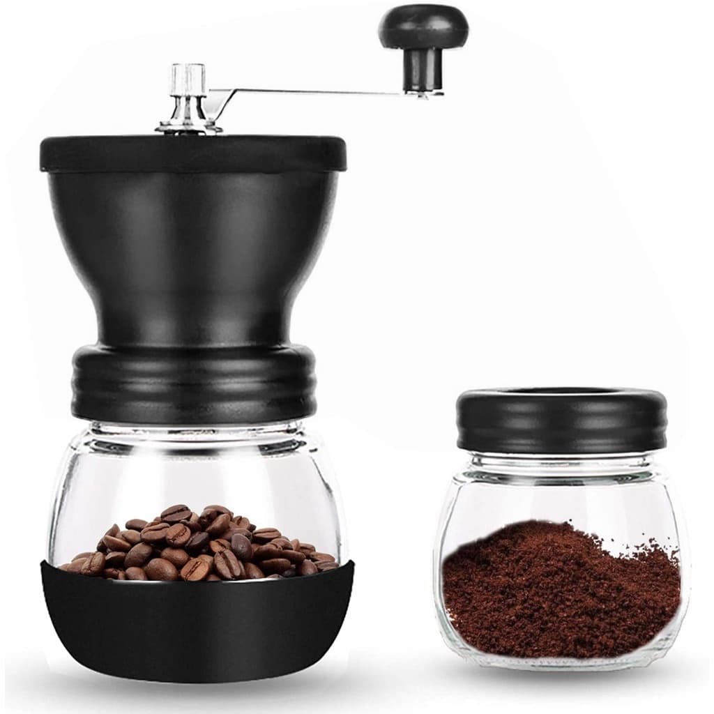 Moedor De Cafe Manual Com Recipiente Rapido Pratico Expresso - Mimo Style