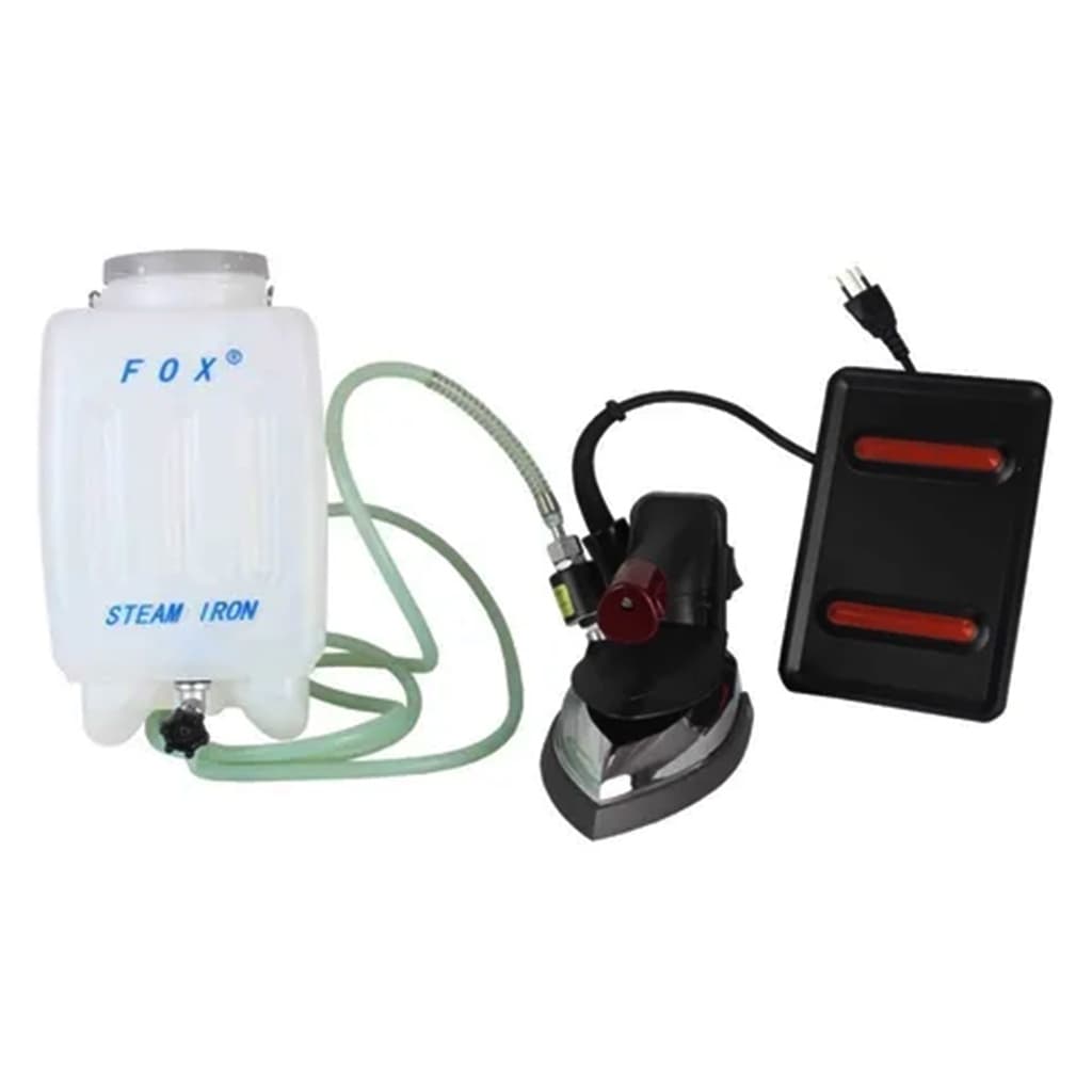 Ferro De Passar A Vapor Industrial Fox 2,1kg 1000w Com Reservatório de Água
