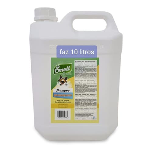 Shampoo Branqueador Para Cães e Gatos - Pet Shop - Smell Fresh 5 Litros  Top  Recomendo