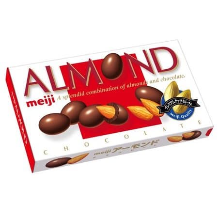 Chocolate Meiji Almond 88g Japonês Original Importado