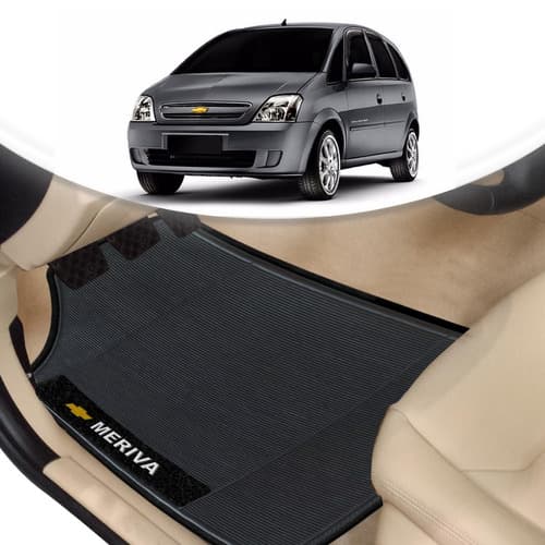 Tapete Personalizado Automotivo Gm Meriva 4 Peças