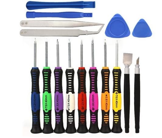 Kit Completo Ferramentas Conserto Celular Jogo De Chaves Precisão Magnética + Estojo Reparo Smartphone Tablet