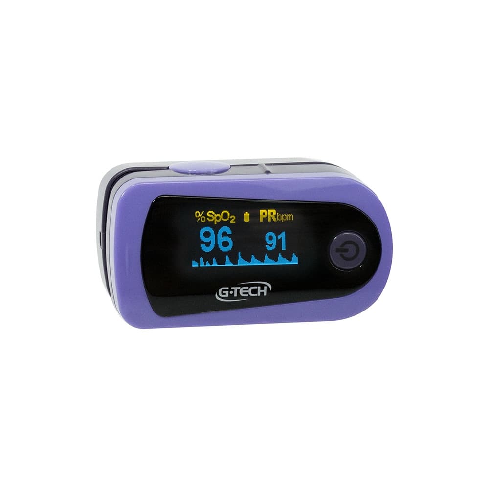 Oximetro De Dedo Digital Com Monitor De Oled G-tech
