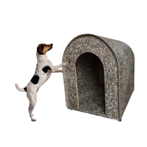 Casinha de Madeira Ecologica Reciclada N1 Para Cachorro Cães Casa House Pet Pequeno Pinscher Semelhantes Casinha