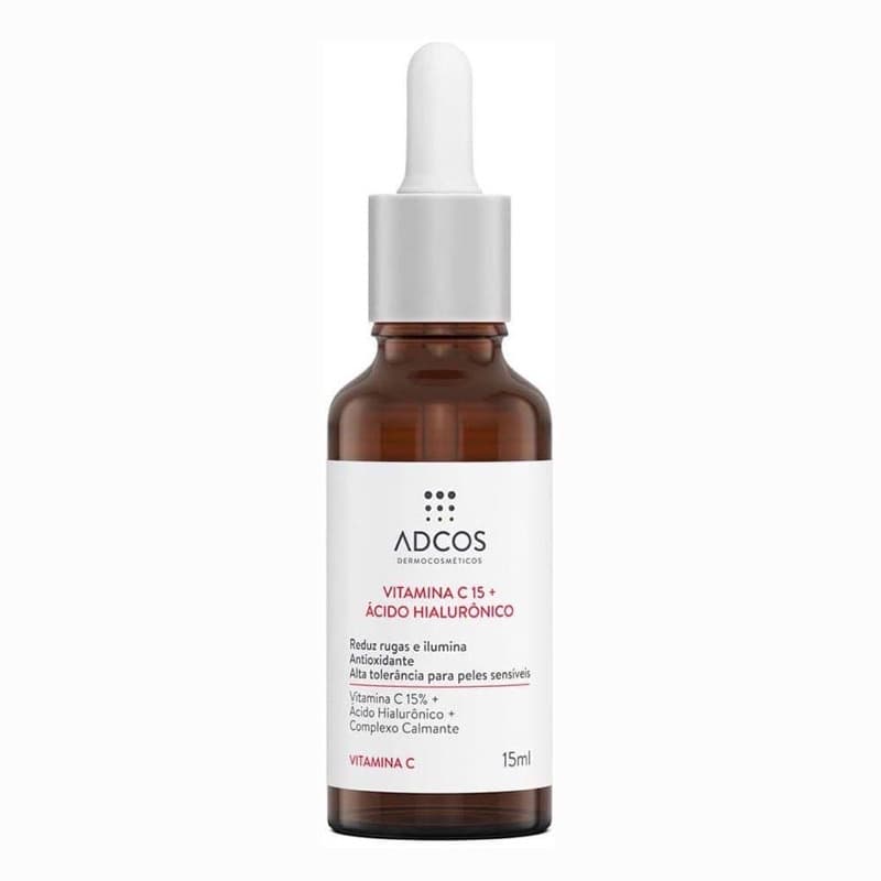 Adcos Vitamina C 15 + Ácido Hialurônico 15ml