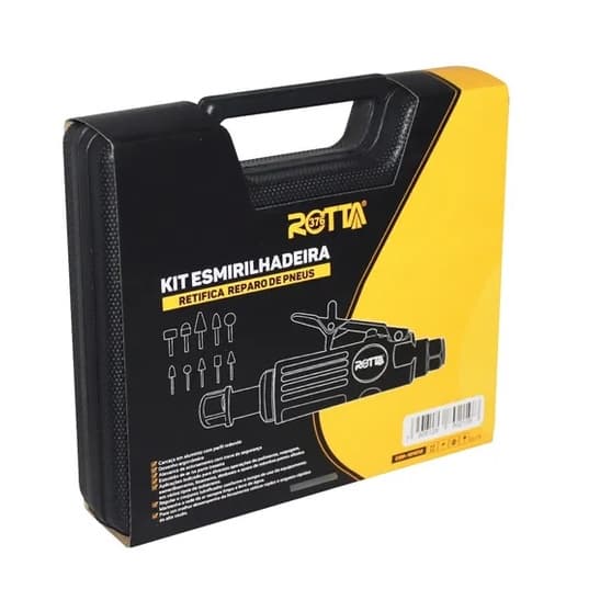 Kit Esmerilhadeira Retifica Reparo Pneus 25000rpm Rotta 376