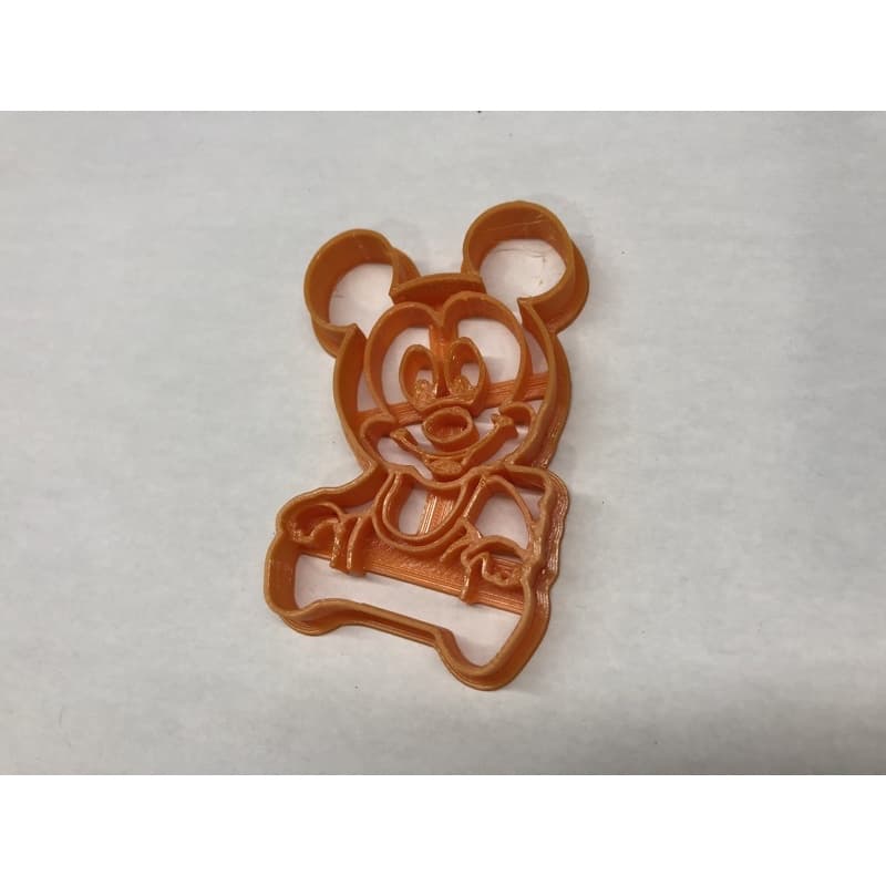 cortador de massinha biscoito Mickey impressão 3D plástico crianças massina de modelar