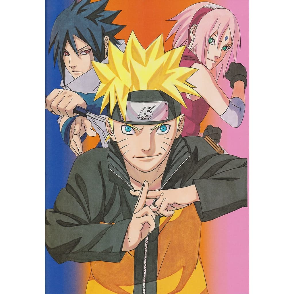 DOBUR | Pintura Diamante Kits De Pintura Com Diamante 30x40CM Redondo naruto 5D DIY Para Decoração Pintura Diamante