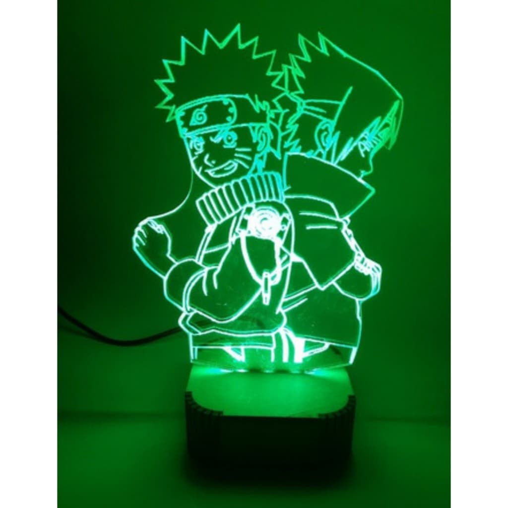 Luminária Led NARUTO 3D Led