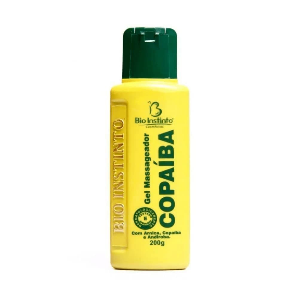 Gel Massageador Copaíba Arnica e Andiroba Para dores Musculares - Bio Instinto 200g