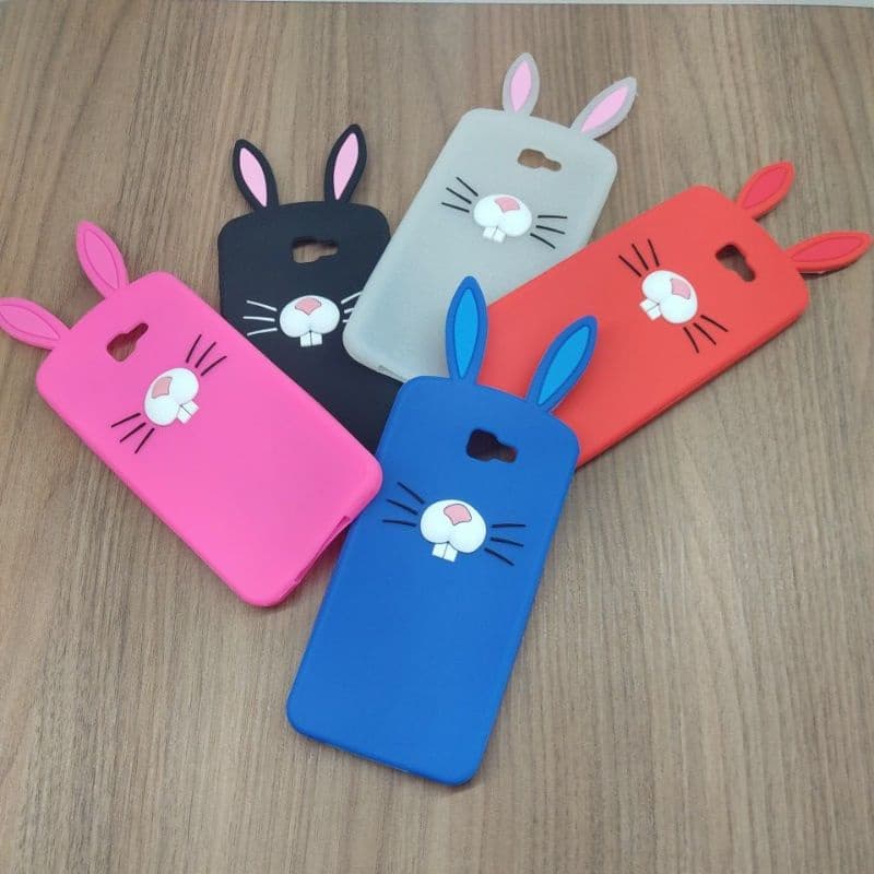 Capa de Celular Samsung j7 prime/j7 prime 2 - Silicone Coelho Orelha Unicórnio- Samsung j7 prime/j7 prime 2