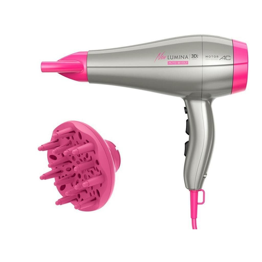 Secador De Cabelo Profissional Gama New Lumina 3d 2200w - Bivolt