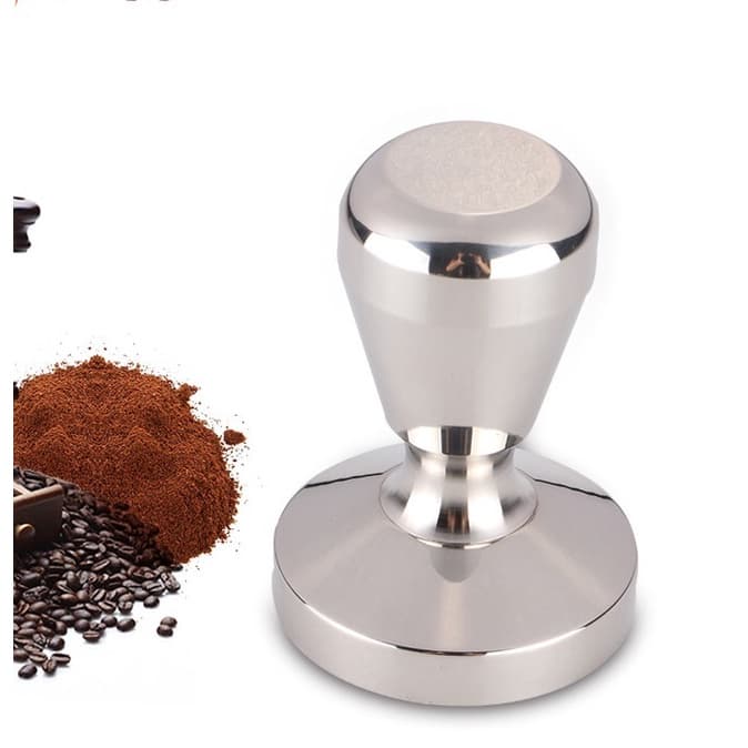 Tamper Compactador De Café Expresso Em Inox 51 Mm