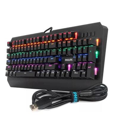 Teclado Gamer Mecânico Pc Philips 8403