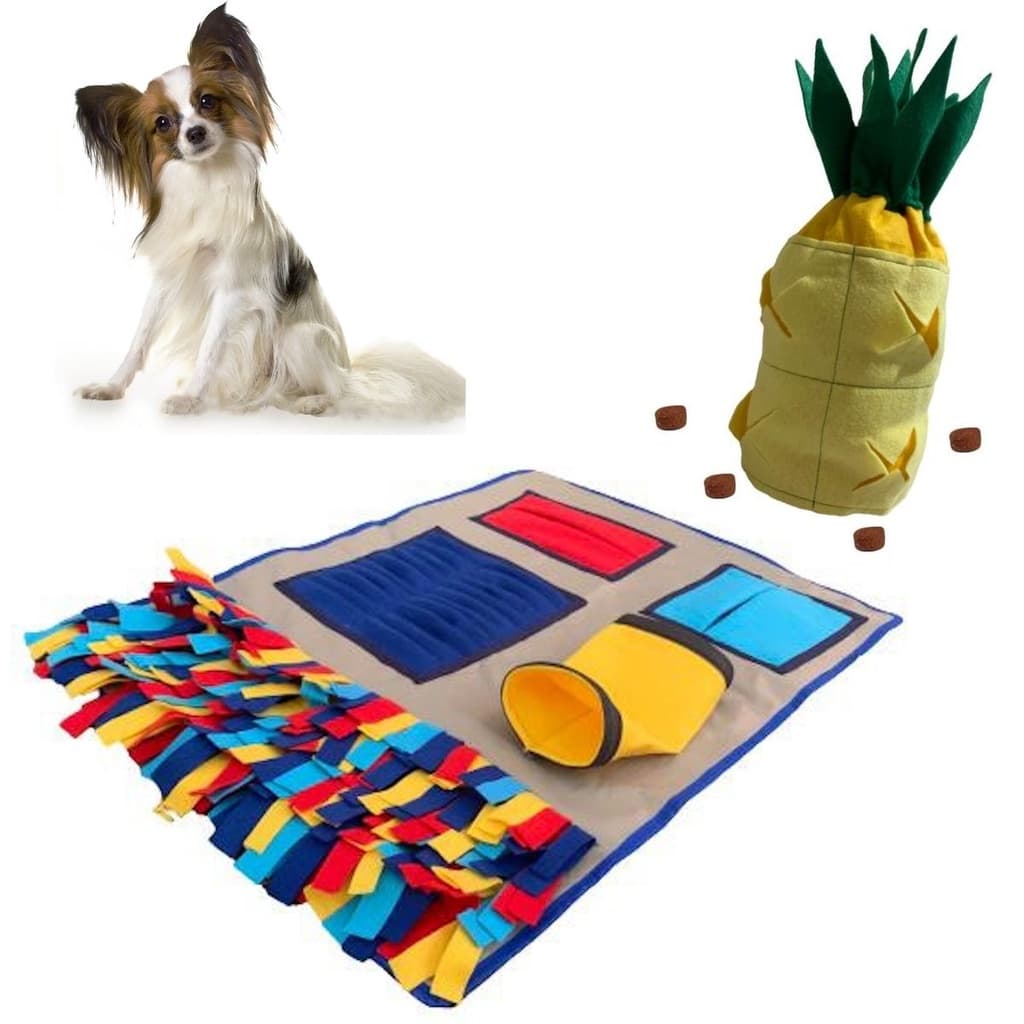 Kit Brinquedo para Cães Forragear Gastar Energia Brinquedo cachorro ansioso idoso brinquedo filhote