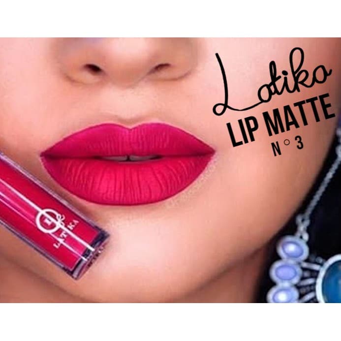 Batom Líquido Lip Matte Latika n°03