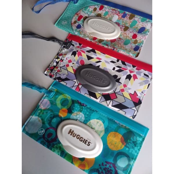 Porta Bolsa Huggies (Lenços Umedecidos)