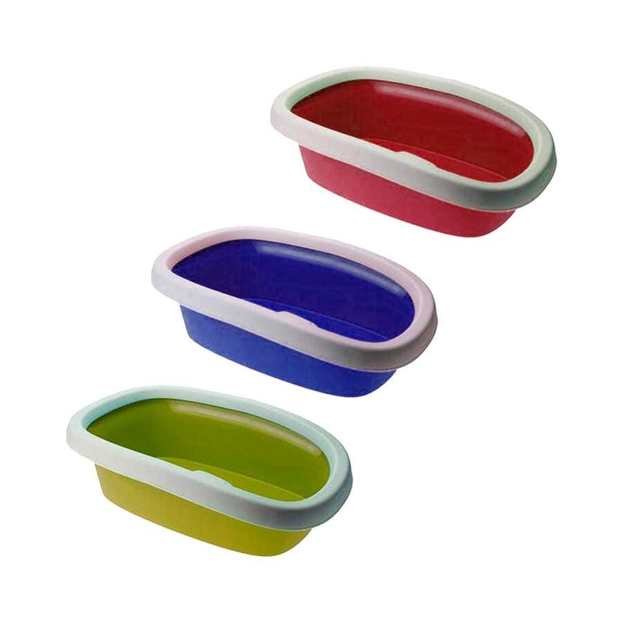 Caixa de Areia Com Bordas  Super resistente Para Gatos Bandeja Sanitária Chalesco