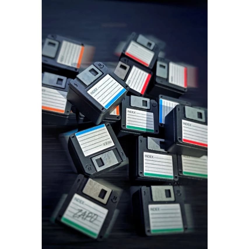 keycap disquete teclado mecânico