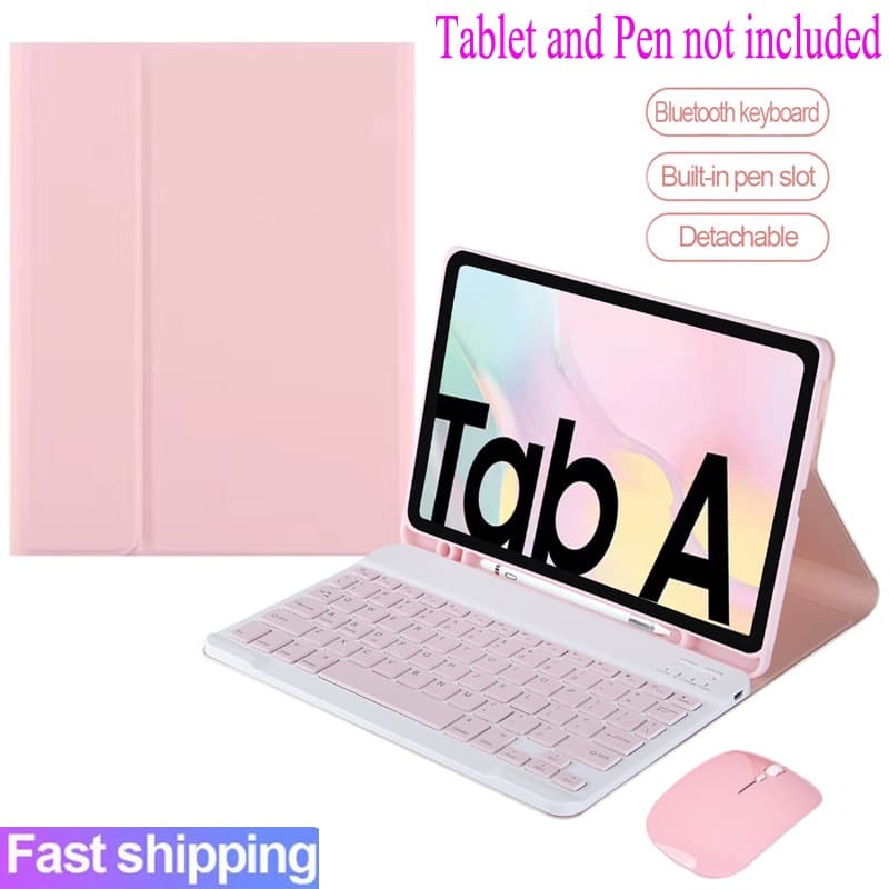Capa Com Teclado Para Samsung Galaxy Tab A9 A9+ A11+ S9 FE S10 + S7+ s10 lite S10 FE Magnético Sem Fio Bluetooth Mouse