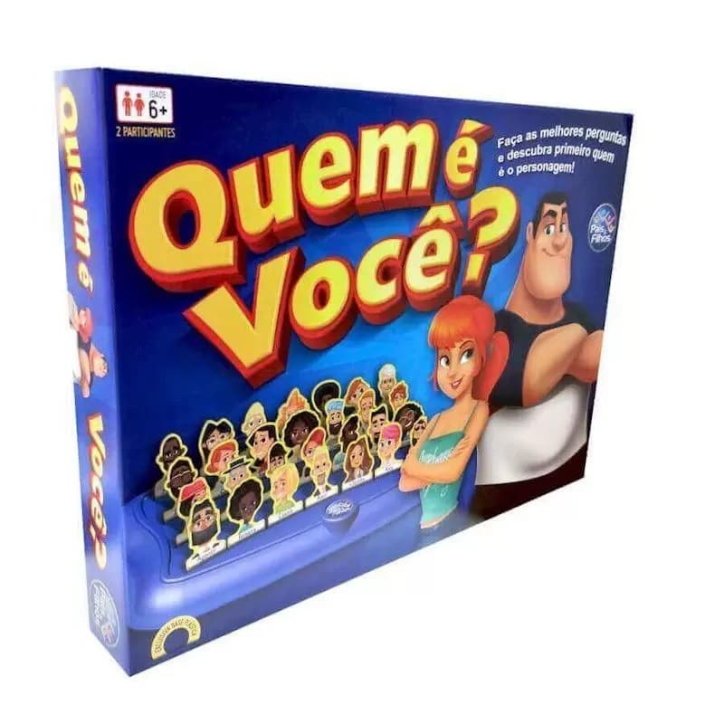 Kit 2 Jogo Quem É Você/ Jogo Para Crianças Diversão Em Família