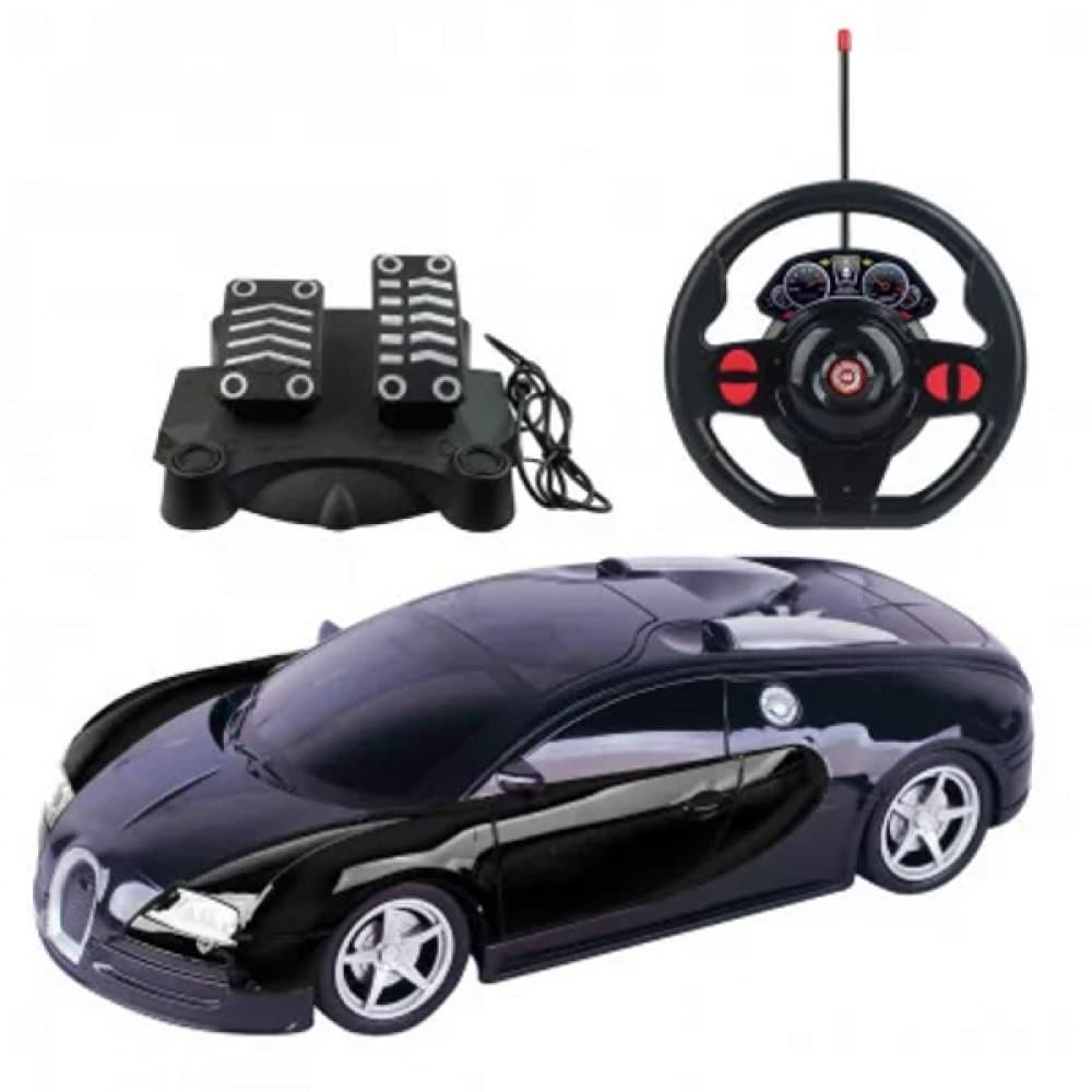 Carrinho Racing Control Midnight Multikids +3 Anos Preto