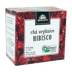 Chá De Hibiscus Orgânico Kampo De Ervas 10 Sachês