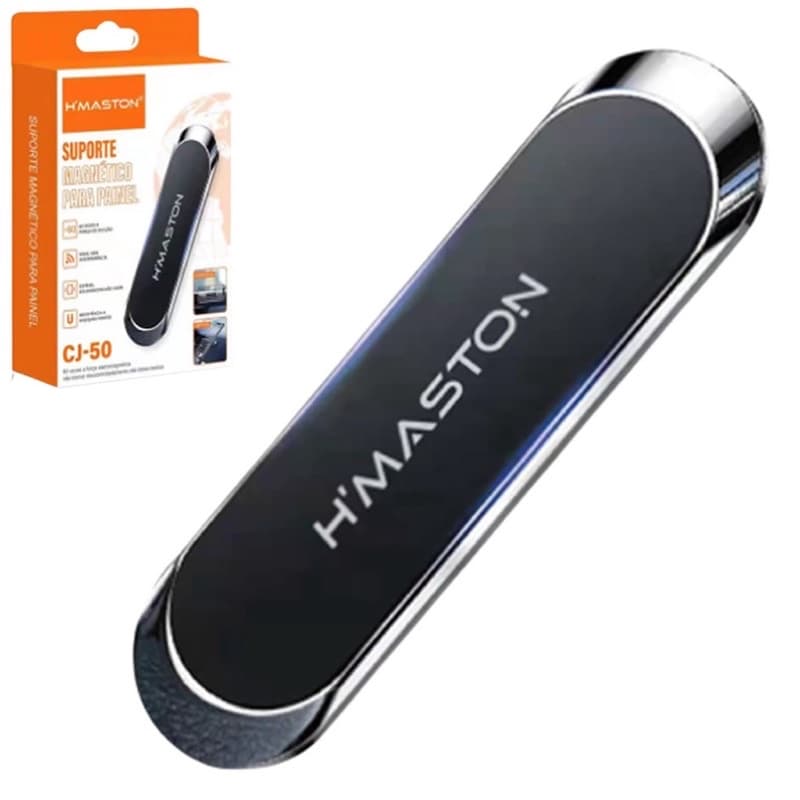 Suporte magnetico ima para celular Hmaston CJ-50/Com 2 discos Neodimio Universal Imã Carros Cômoda Painel Veicular Gps