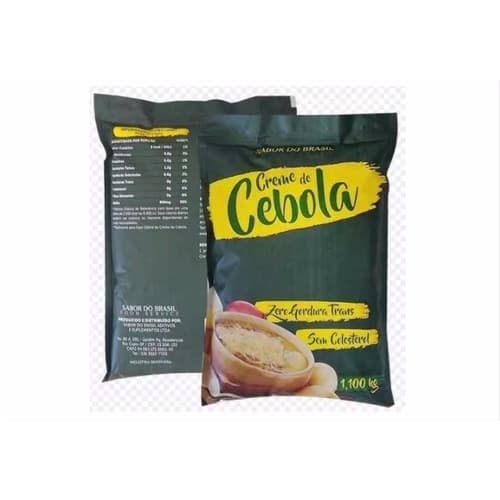 Creme Em Pó De Cebola Tempero caldo tempero condimento especiaria rende muito