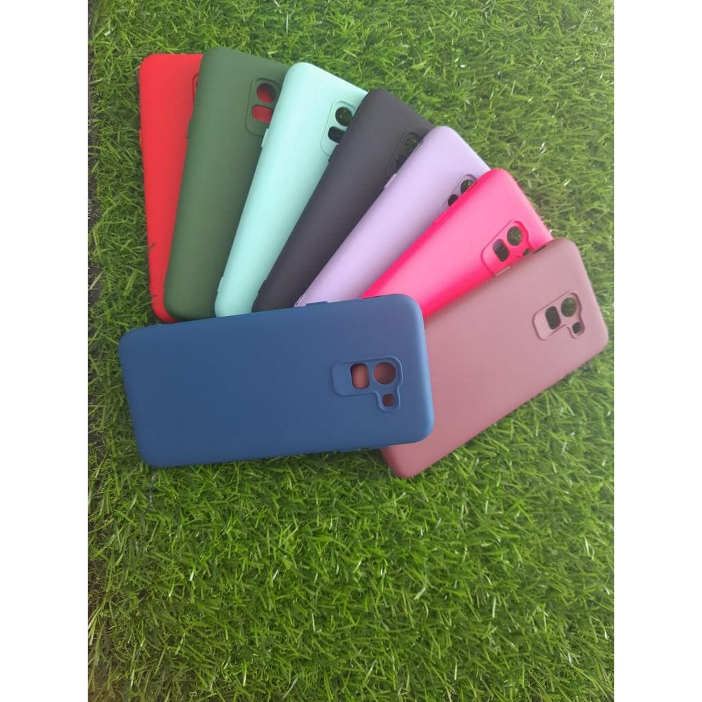Capa capinha p/ Samsung J6 proteção de câmera Capa capinha p/ J6 aveludada Capa capinha p/ J6 cor lisa