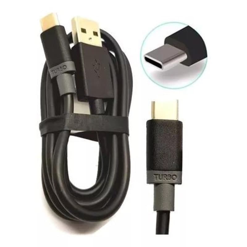 Cabo Carregador Turbo Rápido V8 Micro Usb Tipo C Cabo de Dados 1 Metro