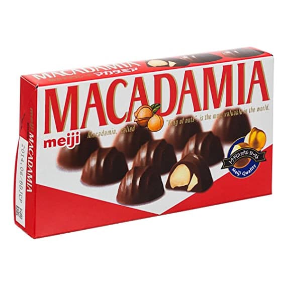 Chocolate Meiji Macadamia 64g Japonês Original Importado