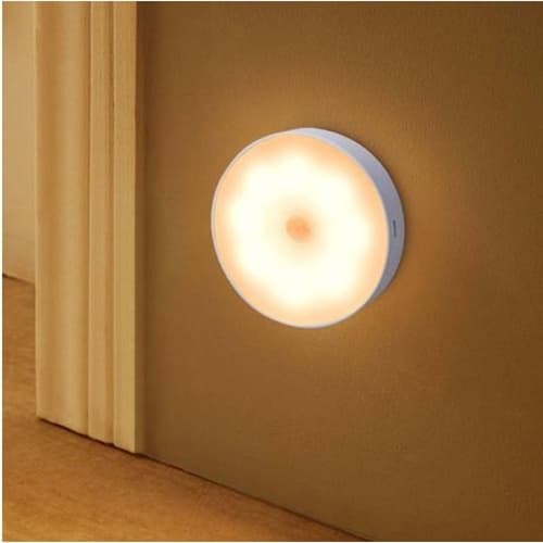 kit 3/4/6 Luminárias Lâmpada Led Sem fio com Sensor Presença recarregável
