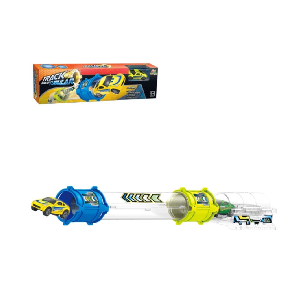 Pista Carrinho Turbo Track Dragster Turbular 58cm