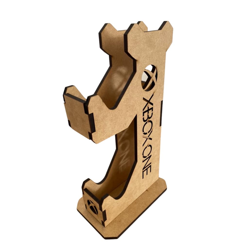 Porta Controle Suporte Videogame Xbox Em MDF Cru