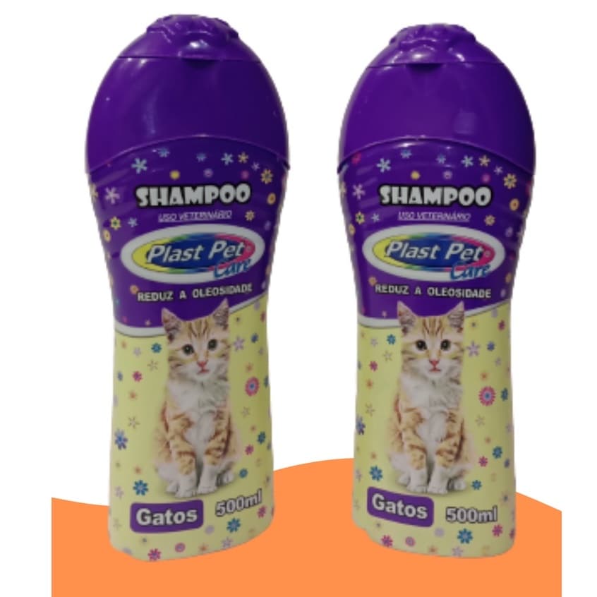 Shampoo para gatos filhotes e adultos  reduz oleosidade 500ml/pet dorabeli pets