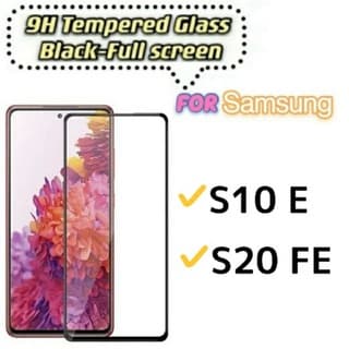 Samsung S20Fe S10e proteção Anti Queda Película De Vidro tela Temperado 3D or 6D or 9D. Pelicula Vidro tela para Samsung Galaxy S20 fe S10e