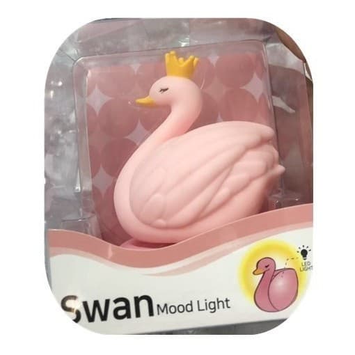 luminaria led formato cisne Lâmpada Led Base Silicone decolatico tema princesa