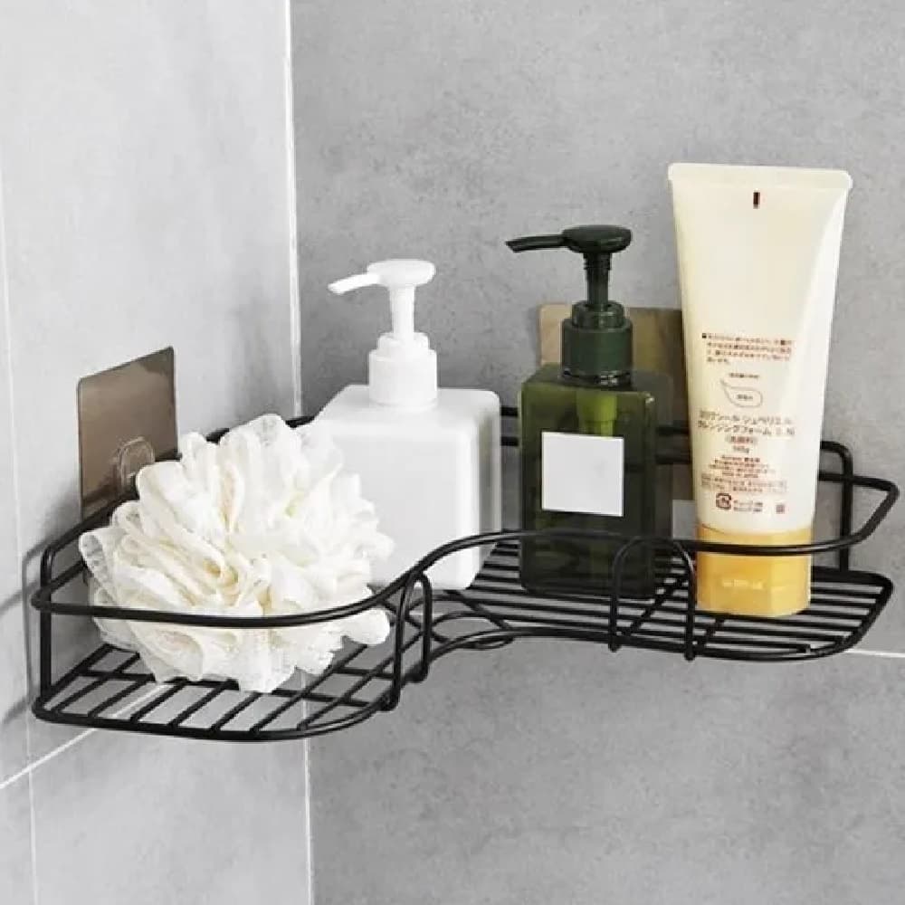 Porta Shampoo Sabonete Suporte De Parede Banheiro Cozinha