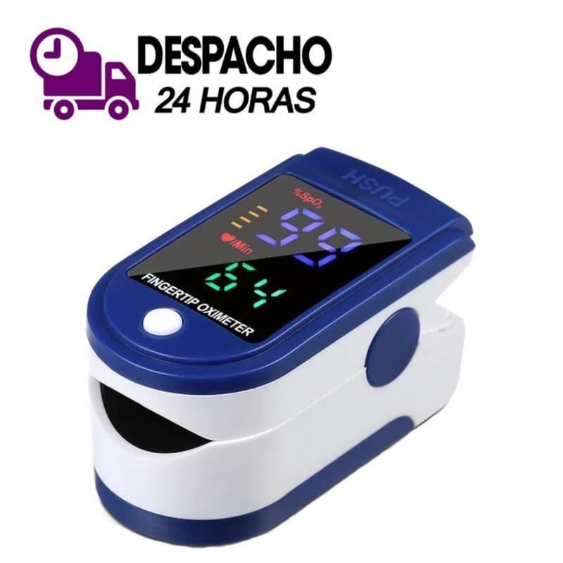 Oxímetro digital de dedo adulto e pediátrico Monitor de Frequência Cardíaca Eletrônico oximetro IDENTICO AO DA FOTO