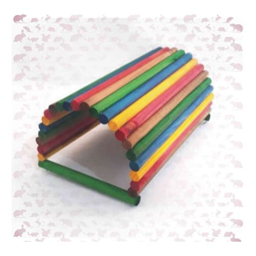 Toca Casa Cabana Colorida Para Porquinho Da Índia, Chinchila, Twister, Roedores
