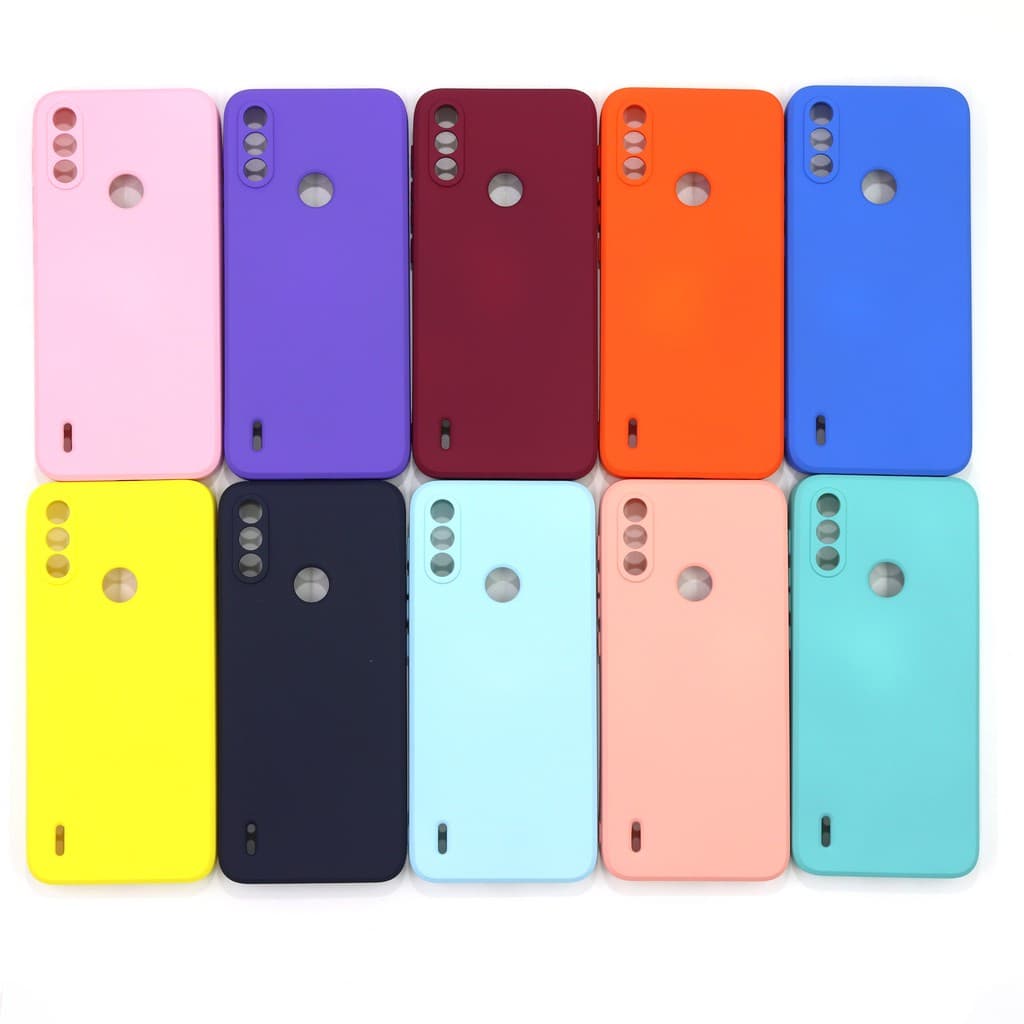 Capa Capinha Inova Aveludado para Moto E7 Power Diversas Cores Moto E 7 Power