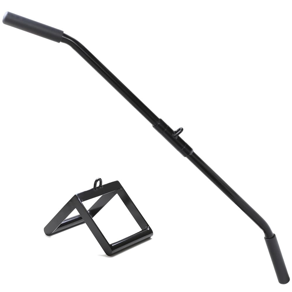 Kit Puxador Costas 1,20 + Triângulo Academia Crossover Treino Musculação