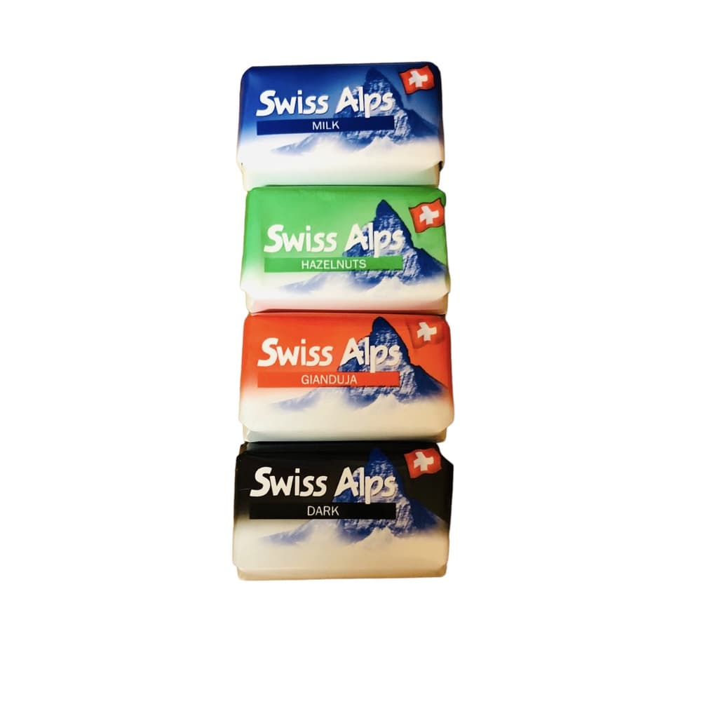 Kit Chocolate Swiss Alps Napolitains Importado Suíça Diversos Sabores