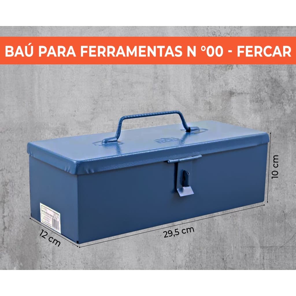 Baú para Ferramentas Número 0 - FERCAR-00