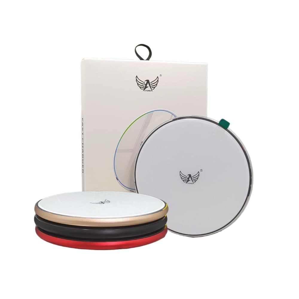 Carregador Sem Fio Rápido 15w Indução Sensor Mesa Fast Para Celular Fone