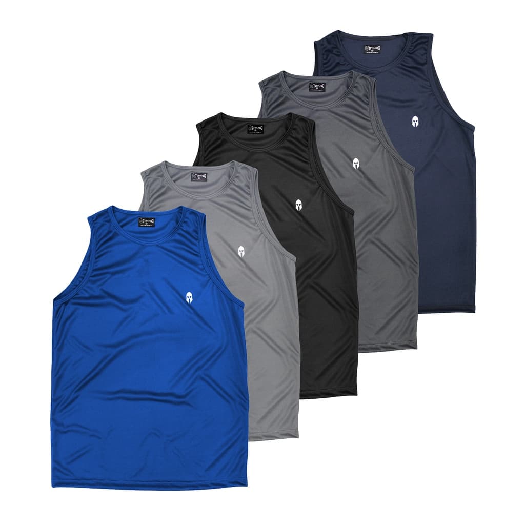 Kit 3 Camisetas Regatas Masculina Treino Academia Musculação Corrida